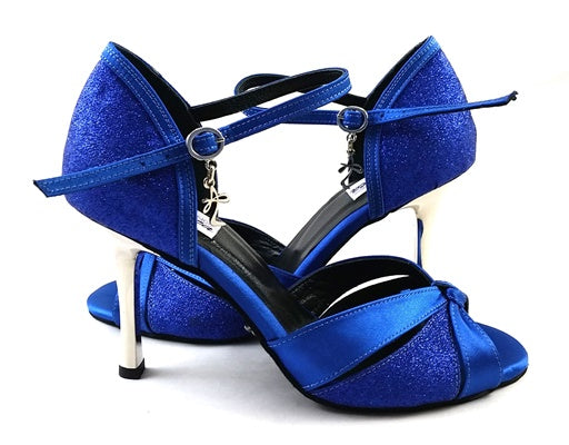 Zapatos de baile de Carina en azul