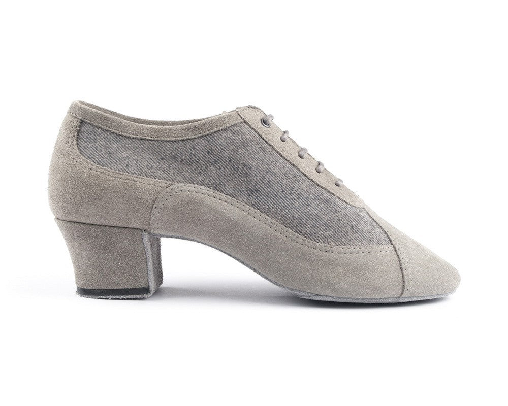 Zapatos de baile PD702 en mezclilla gris